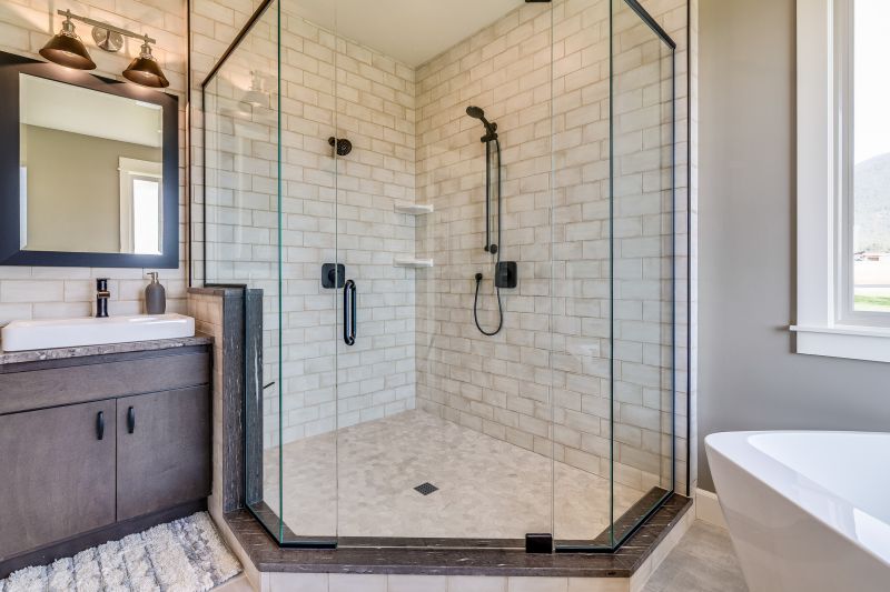 Elegant Walk-In Shower